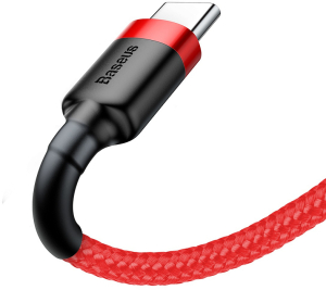 Купить Кабель Baseus Cafule Series USB/USB-C 1m CATKLF-B09 (Red/Red)